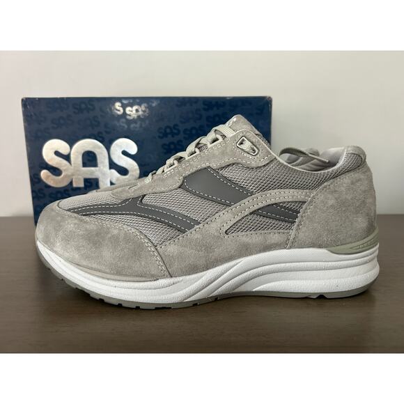 SAS Journey Men’s Walking Shoes 11.5 Triple Wide Orthopedic Gray Comfort Sneaker - Picture 1 of 12